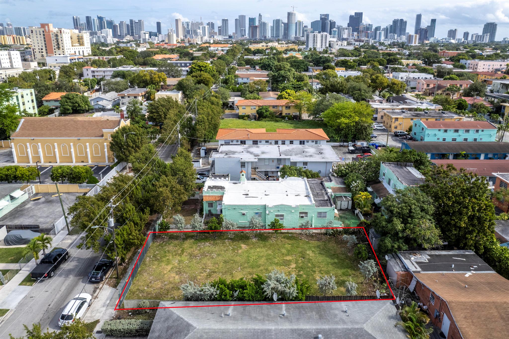 Unique development investment opportunity in the vibrant and popular Little Havana, Miami. Don't miss your chance to be a part of building in this highly desirable community. This lot is 5,000 sq ft and zoned T4-L that allows commercial, mixed use, or residential building. This high density zoning also allows 3 stories of building height. Tree requirements have been met and are present on the perimeter of the property allowing uninterrupted building space. Property is fully fenced and gated. Close proximity to West Brickell. Walking distance to downtown and its diverse and popular restaurants, shops, and entertainment. Just blocks from Miami's famous Calle Ocho. Marlin's Stadium is around the corner. Plenty of public transportation in the area makes getting to your destination easy.