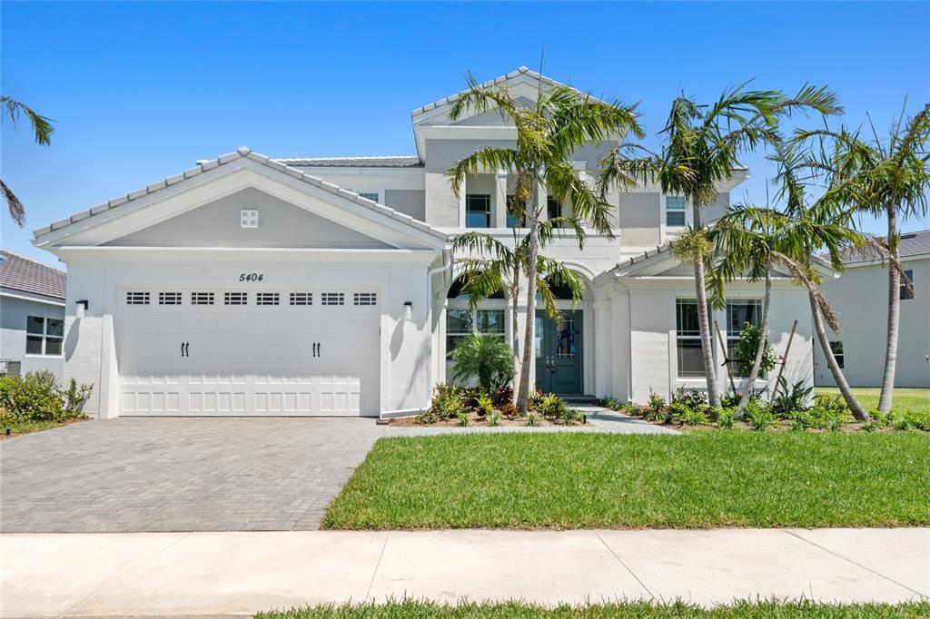 Stunning 2-story Brand New Construction Home! Be the first to move into this Beautiful 6 bedrooms Lakefront home with 5 bathrooms PLUS A DEN, and a 2-car garage. This Gorgeous expansive home comes equipped with the full stainless steel package in a gourmet-style kitchen and Quartz countertops. Huge kitchen center island to bring all the Family and Friends together. Huge Laundry room with Laundry tub complete with lower cabinets for storage. Impact windows throughout. This secure community has an amazing Clubhouse with an outdoor patio and vacation-style amenities including a resort-style pool, Kids play zone, Bocce Ball, and top-of-the-line fitness center.