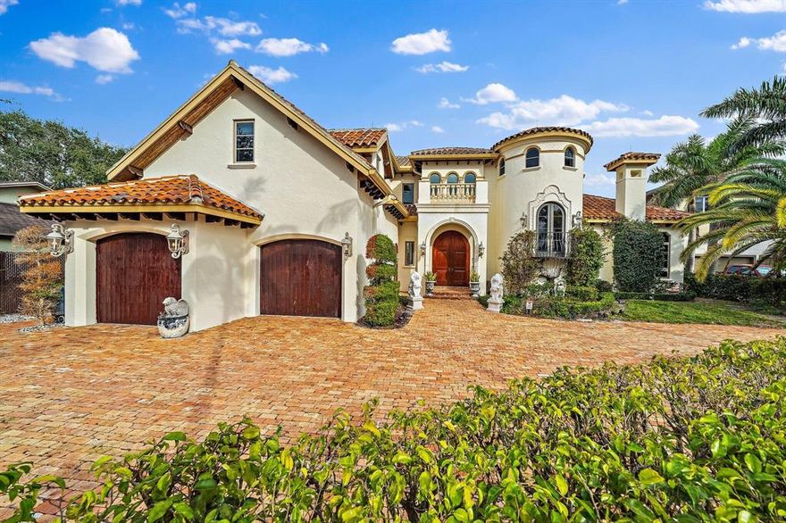 Amazing opportunity to own this 2007 built waterfront estate home located directly on the intracoastal waterway in Palm Beach Gardens.  You will enjoy morning sunrises and views of the natural preserve. Some of the highlights include. Lot size 86 x 214 x 92 x 209,  92' of water frontage, 80' dock with 28,000 lb. boat/jet ski lift, Water and electric on dock, Plumbing in place for pool, Central vac, West front exposure, 5,926 total sq. ft. 4.741 living sq. ft. 5 bedrooms with the master on the 1st floor, 2 bonus rooms, 4 baths2 1/2 car garage, Impact windowsBarrell tile roof, Brick paver driveway and walkway, Covered entryway, Custom arched, mahogany wood front door Arched interior entryways, Ceiling fans Marble floors and Cherry hardwood floors, French doors, Coffered ceilings,2