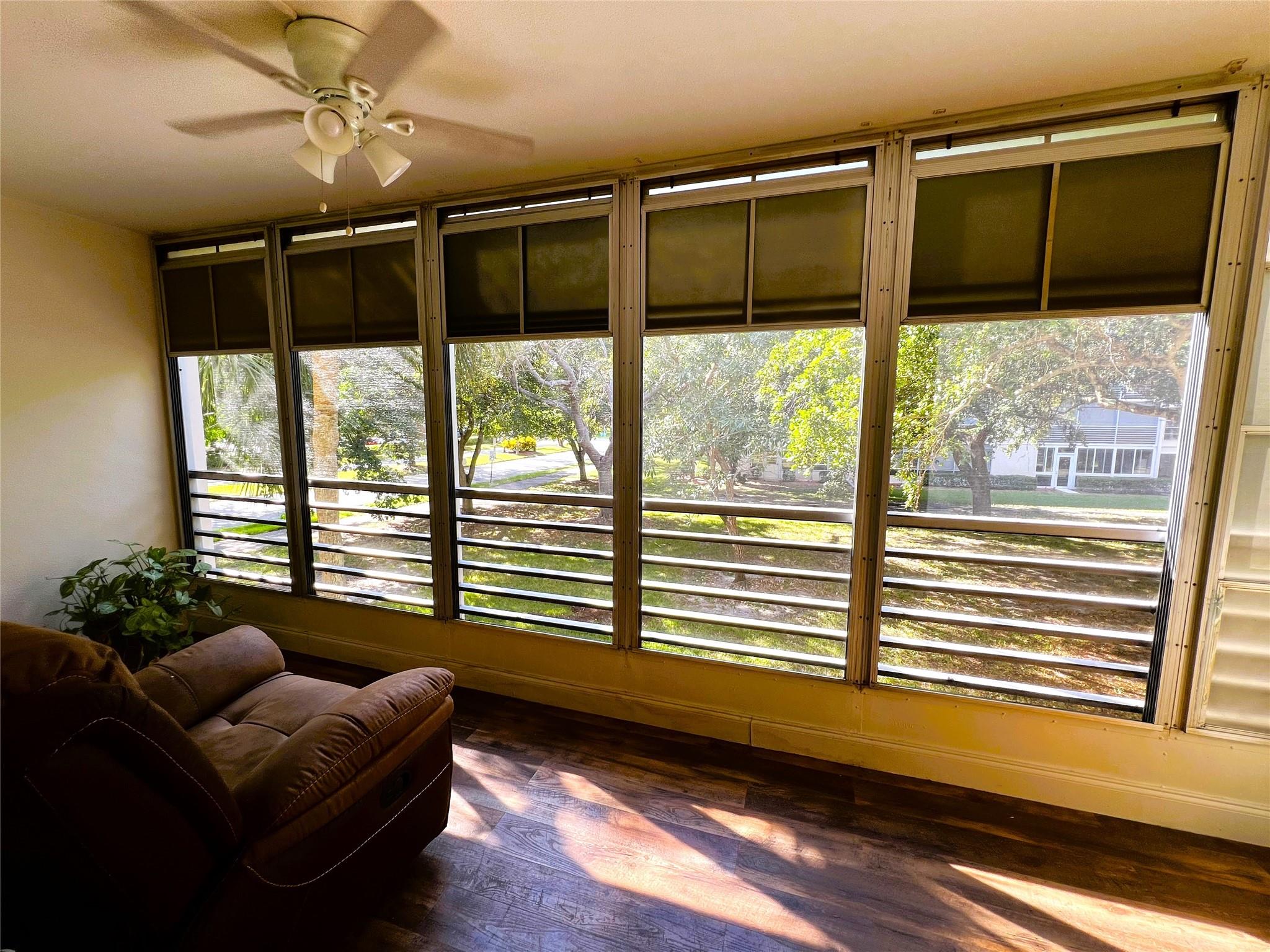 PRICE REDUCED, Motivated Seller. 2nd FLOOR CORNER with PREMIUM LAMINATE FLOORING THRU-OUT and Luscious GARDEN VIEW from the PLEXI-GLASS ENCLOSED PATIO with EXTRA CLOSET Plus the EAT-IN KITCHEN with EXTRA COUNTER SPACE has STAINLESS STEEL SIDE BY SIDE REFRIGERATOR AND DISHWASHER. This Floorplan has EXTRA WINDOWS in BOTH LARGE BEDROOMS and the Both Bathrooms. STEPS TO THE NEW VILLAGE POOL WITH BBQ. ASSOCIATION REQUIRES ONE OCCUPANT 55+ WITH 20% DOWN Plus WYNMOOR INCOME FORMULA and A CREDIT SCORE OF 700 with $500 REFUNDABLE MOVE-IN FEE. Information Deemed Reliable but, Not Guaranteed.