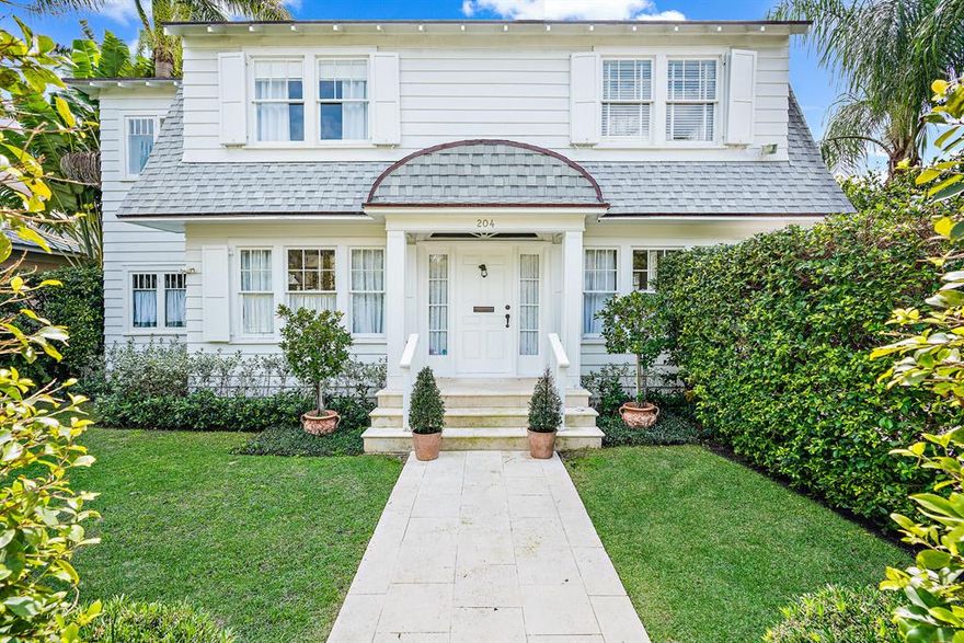 This stunning property in highly desirable West Palm Beach has it all.  You will find 4 bedrooms, 3 baths, great entertaining spaces, and stunning outdoor space. Enjoy dining al fresco, laps in the pool, and the most amazing private outdoor lounge area. The renovated kitchen has tons of natural light and an eat in area. The guest cottage is perfect for guests or as a pool cabana.  All this right in the heart of eastern West Palm Beach with easy access to Palm Beach Island, incredible dining options, pristine beaches, Palm Beach International Airport, and Downtown WPB all within 10 minutes!