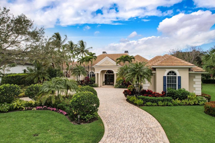 Welcome to the prestigious community of Old Marsh Golf Club.  As you enter this well designed Florida home, you will appreciate daylight streaming in through the glass windows with pleasing views of the pool and lush backyard.  The original occupants have have extensively renovated the home.  The updated kitchen with custom cabinets, new appliances, and wood flooring, all reflect high quality and good taste.  The home opens to an expansive  and a beautiful backyard with an emphasis on privacy.  A large enclosed patio leads out to the pool and spa, and has a summer kitchen that's perfect for entertaining....con't.