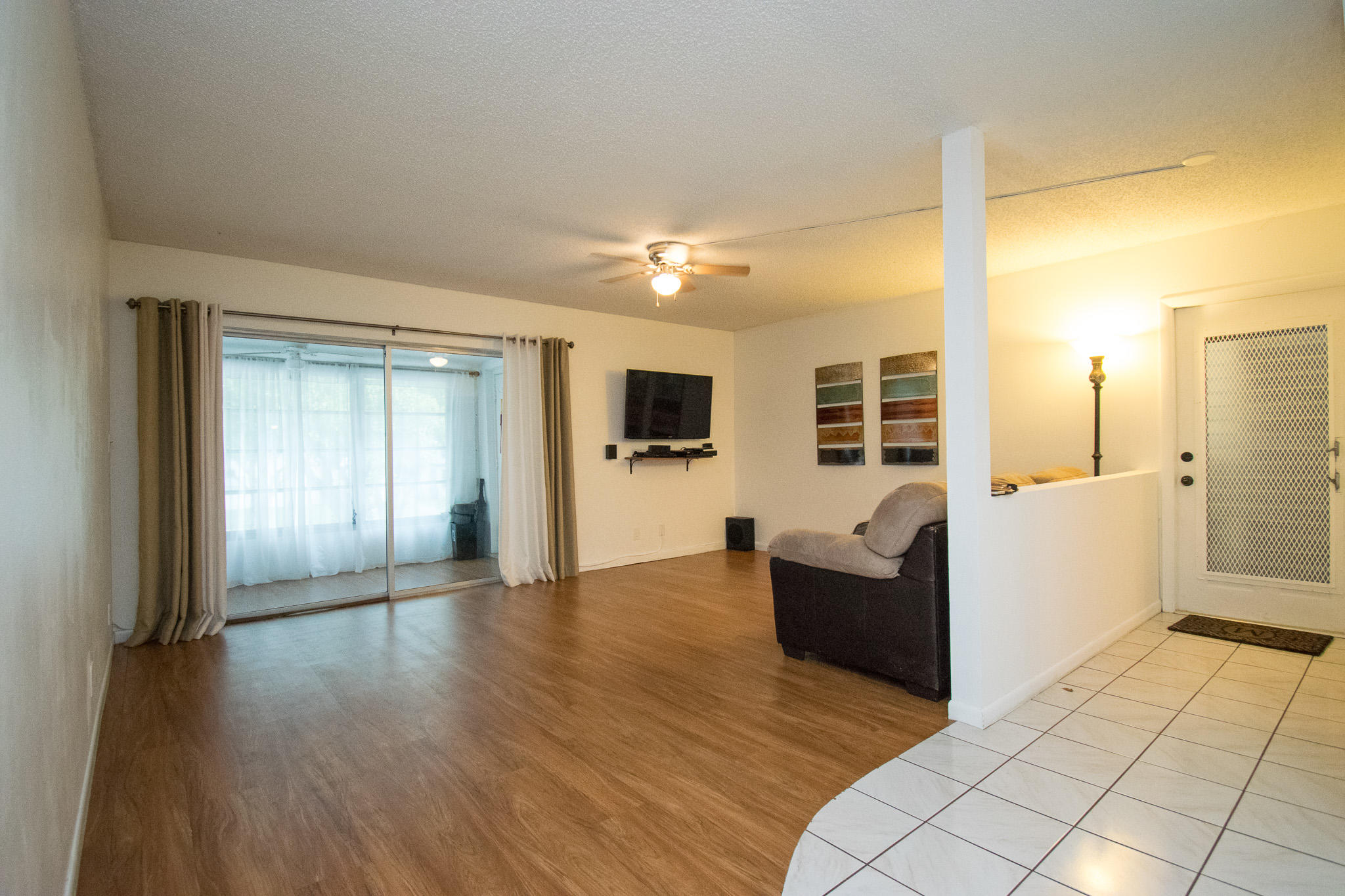Great, 2nd floor, corner unit available in the Laurels of Margate. Enclosed patio has tree-top views. This condo offers granite counters in the kitchen and a tiled guest bathroom, with carpeted bedrooms.The master bedroom has a private bathroom and large walk-in closet.There's a private washer and dryer, in unit.Your HOA fee includes common area maintenance, clubhouse, and pool.This exclusive community has minimum credit restrictions and additional requirements. Feel free to connect with me or your agent to learn if you can make the Laurels your next home.