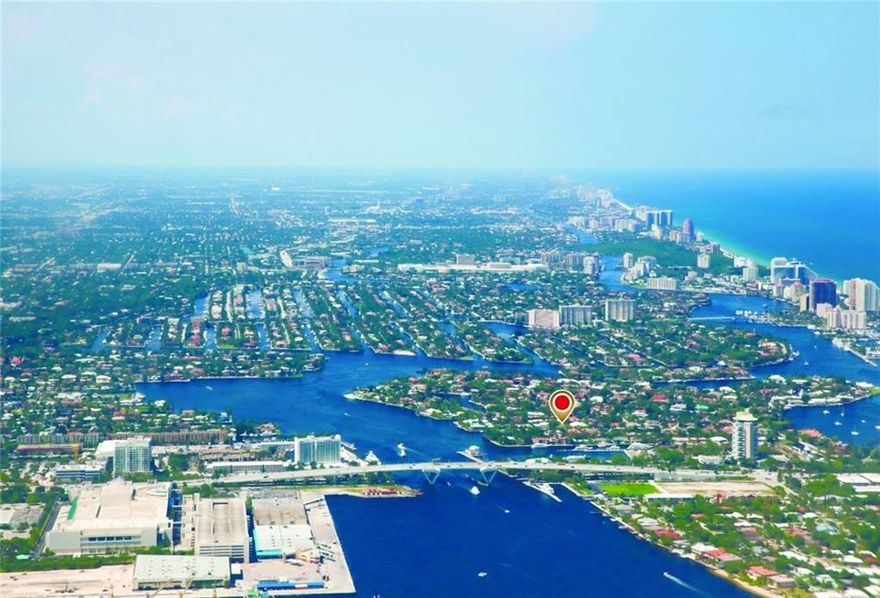 Rare South facing lot in exclusive Harbor Beach neighborhood. Original 3/2 home has been demolished and lot is cleared and ready to build. Lot size is 95'x 125'.Stunning views and easy ocean access. Gatehouse secured neighborhood with private beach club and Marina access open exclusively to Harbor Beach residents. Neighborhood patrol by FTLPD. Close to Ft Lauderdale Yacht Club, Las Olas Blvd, 5 miles to Airport and 1 mile to Port Everglades.