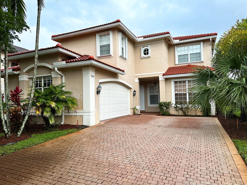 Stunning 5 bedroom, 3 bathroom home for rent in the well sought neighborhood of Sunset Lakes. This home features an open concept floorplan with stone floors on the lower level and hardwood floors on the stairs and upper level. Granite countertops in kitchen and stainless steel appliances. This home also includes in-law quarters or private area perfect for a home office. The community center has great views and includes a gym, pool, tennis court and much more. For families with children, this community is also located near spectacular schools. A definite must see! Schedule your showing today!