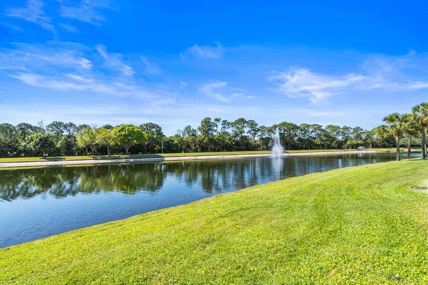Tranquil Lakefront Villa in Andros Isles! Welcome to 8590 Lineyard Cay, a beautifully designed 3-bedroom, 2-bathroom villa in the sought-after Andros Isles community. This home offers a spacious split-bedroom layout with no carpet, just elegant hard-surface flooring throughout for easy maintenance and modern appeal. The open-concept design flows seamlessly into the kitchen, featuring a brand-new stove and microwave, making it perfect for everyday cooking and entertaining. Step outside to your covered, where you'll be greeted by stunning, long lake views, the perfect backdrop for morning coffee or evening relaxation. Low-maintenance lifestyle in a vibrant, gated neighborhood with no age restrictions. Living in Andros Isles means enjoying a wealth of amenities, all included in the HOA. Residents benefit from 24/7 staffed gated entry and monitored home security, ensuring peace of mind. Landscaping and irrigation are included, with water sourced from the lake rather than on your meter. The community provides basic CATV, high-speed WIFI, broadband, and DVR, along with exterior home maintenance, including roof pressure cleaning and painting. The resort-style clubhouse offers everything needed for an active and social lifestyle, including a heated pool, spa, sauna, and a well-equipped fitness center. Sports enthusiasts can enjoy tennis, pickleball, and bocce courts, all within the community. Convenience is key Andros Isles offers private access to Publix Plaza and is just minutes from the Turnpike, Downtown West Palm Beach, Wellington, top-rated restaurants, shopping, and medical facilities. This is more than just a home, it's a lifestyle. Don't miss your chance to make it yours!