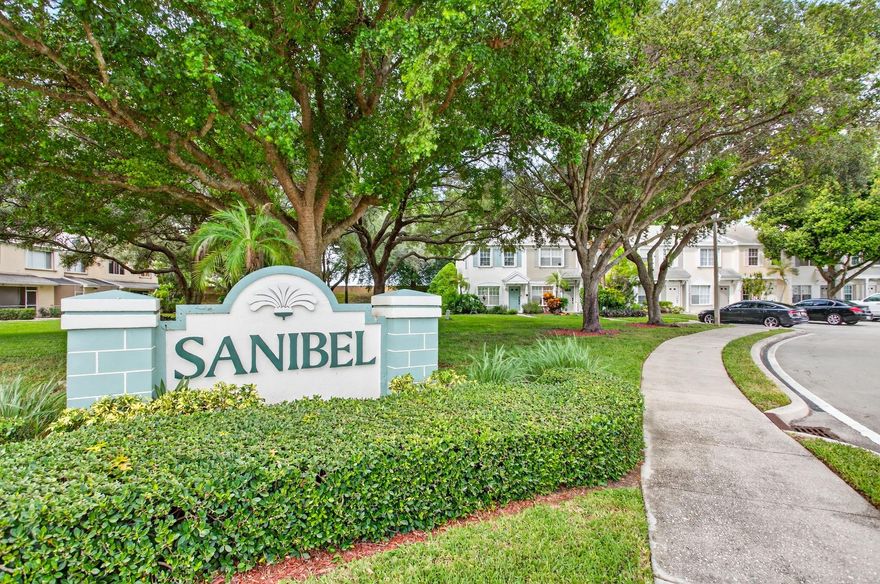 This is a MUST SEE and extremely well-priced townhouse in Sanibel located in Western Broward. While this home is ready for your personal touches it provides the Buyer with three advantages. 1. You can remodel to yor own taste 2. you'll save money annually with lower property taxes from a lower selling price and 3. You have NO rear neighbors allowing for extra privacy. Just minutes from the Sawgrass, turnpike and I-75. Sanibel features gas appliances which help to reduce FPL costs. Two large bedrooms are on the second floor, each with a bath, and comfortable living area on the the first floor. Assigned parking and a large storage room are just more reasons to make this the place to call your own. Don't miss this one!