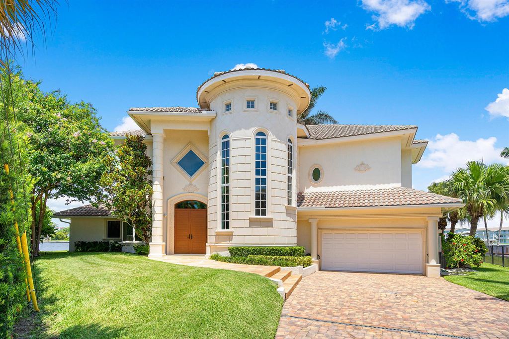 Photo of 66 Harbour Drive N, Ocean Ridge, FL 33435 (MLS # R11063079)