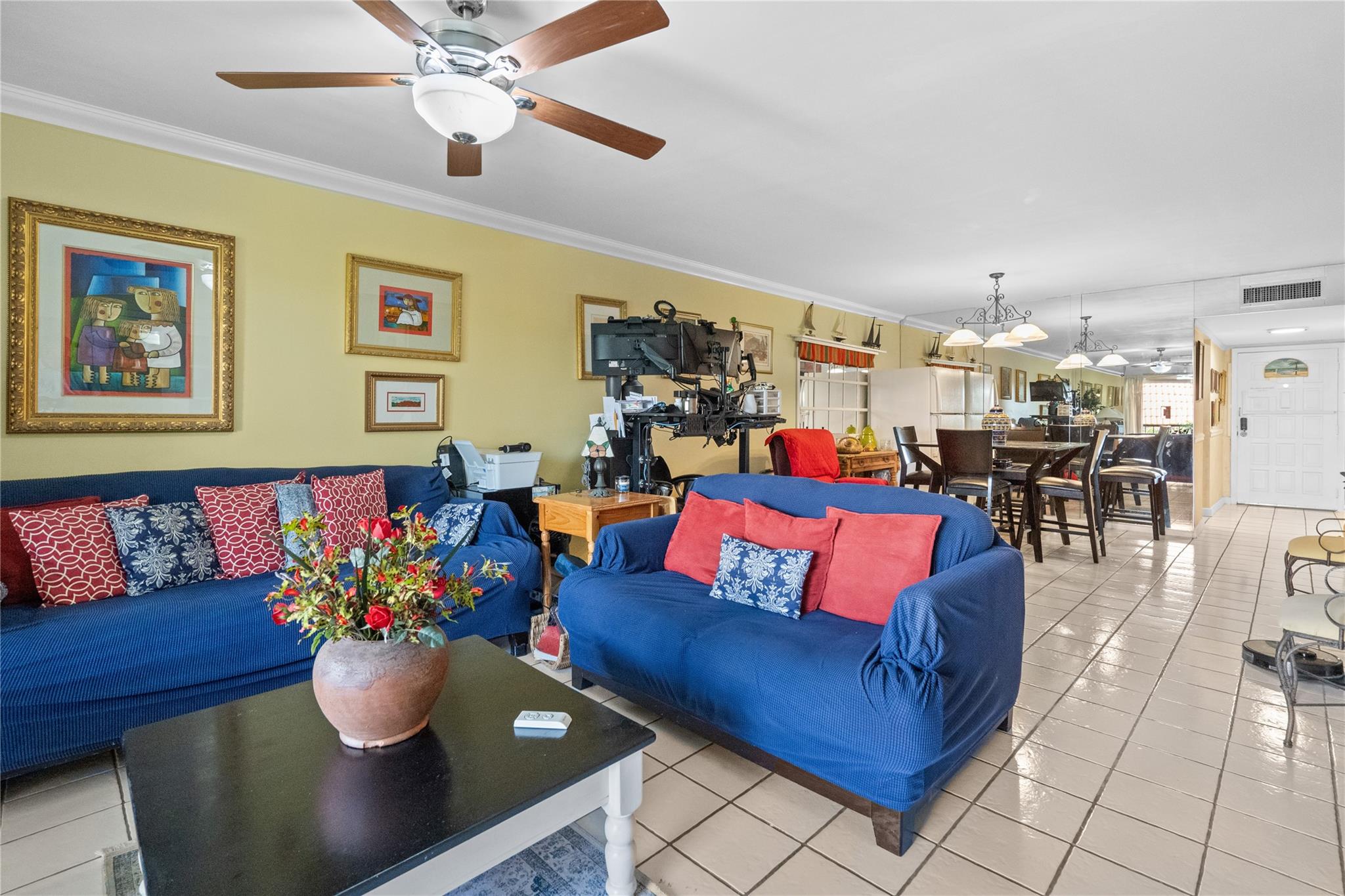 Welcome to these spacious 2bedrooms/2 bathrooms located on the 4th floor of well-maintained gated community. With 1,189 SF of living space, this unit offers stunning golf course views from your private balcony, creating a serene and relaxing atmosphere. The condo features a bright and open layout, ideal for both comfortable living and entertaining. Both bedrooms are generously sized, and the unit includes ample closet space throughout. Cable and water are included. Near to main avenues, restaurants, shopping centers and much more. The association requires 675 minimum credit score and 55k minimum household income