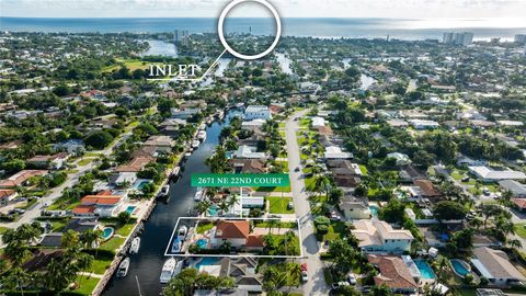 A home in Pompano Beach