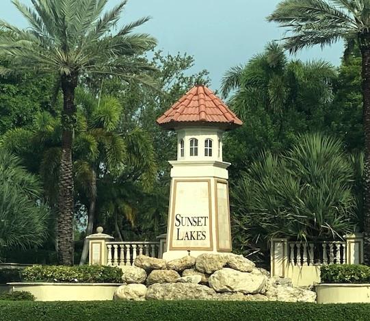 SUNSET LAKES PLAT ONE - Residential