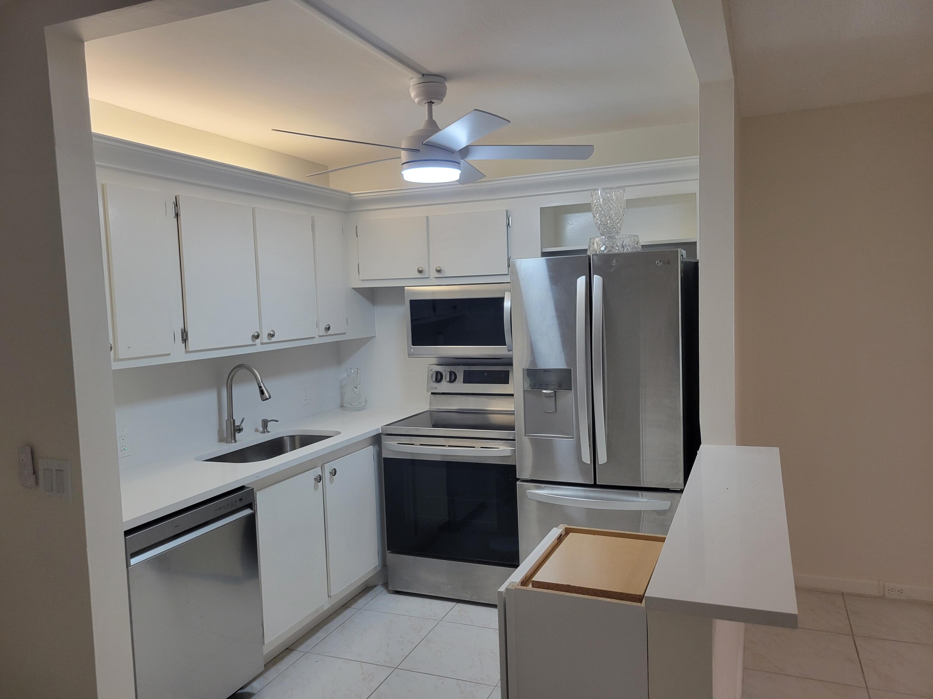 : century village 55 + community in Fanshaw First. Floor only steps away from parking. Steps away from bus stop.. Also beautiful water view and the pool is across the street. A big 1 bedroom with an on suite. A additional 1/2 bathroom for guest both just renovated. Newer .all stainless appliances in kitchen open concept with quarts oversize counter top and a sparkling Marable looking floor. Livingroom has a full view garden a camera that captures view as well System as well as a basic alarm. It's everything you can dream of for $16050 per month. Rental includes CABLE, INTERNET, WATER,.SEWAGE ITS LIKE HEVEN ON EARTH. Just see for yourself.Cable, internet, water & feature movies included.