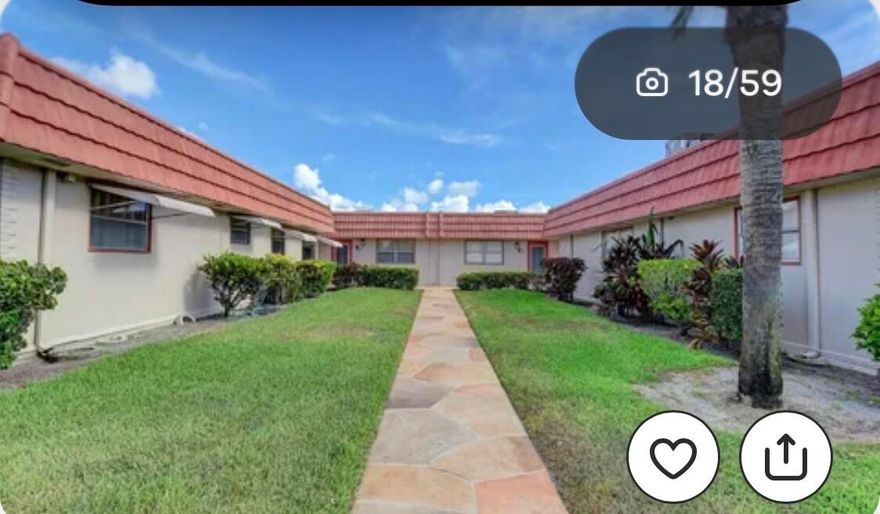 An amazing opportunity to purchase this UNDER PRICED 2/2 condo in a 55+ gated, resort style community. You can either move in now or modernize to make it your dream home at an extremely affordable price. Offering a wide selection of amenities and activities including clubhouses, pools etc., and within a short trip to shopping malls, grocery stores, golf courses and medical facilities, this is the best priced 2/2 with washer and dryer you will find.