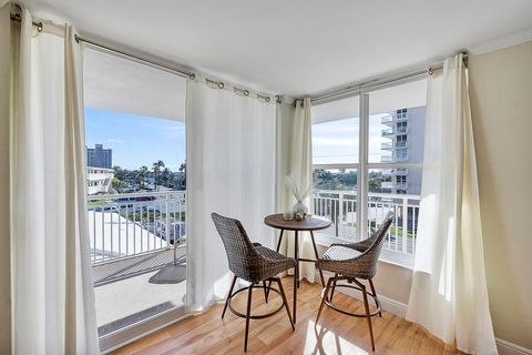 A home in Hillsboro Beach