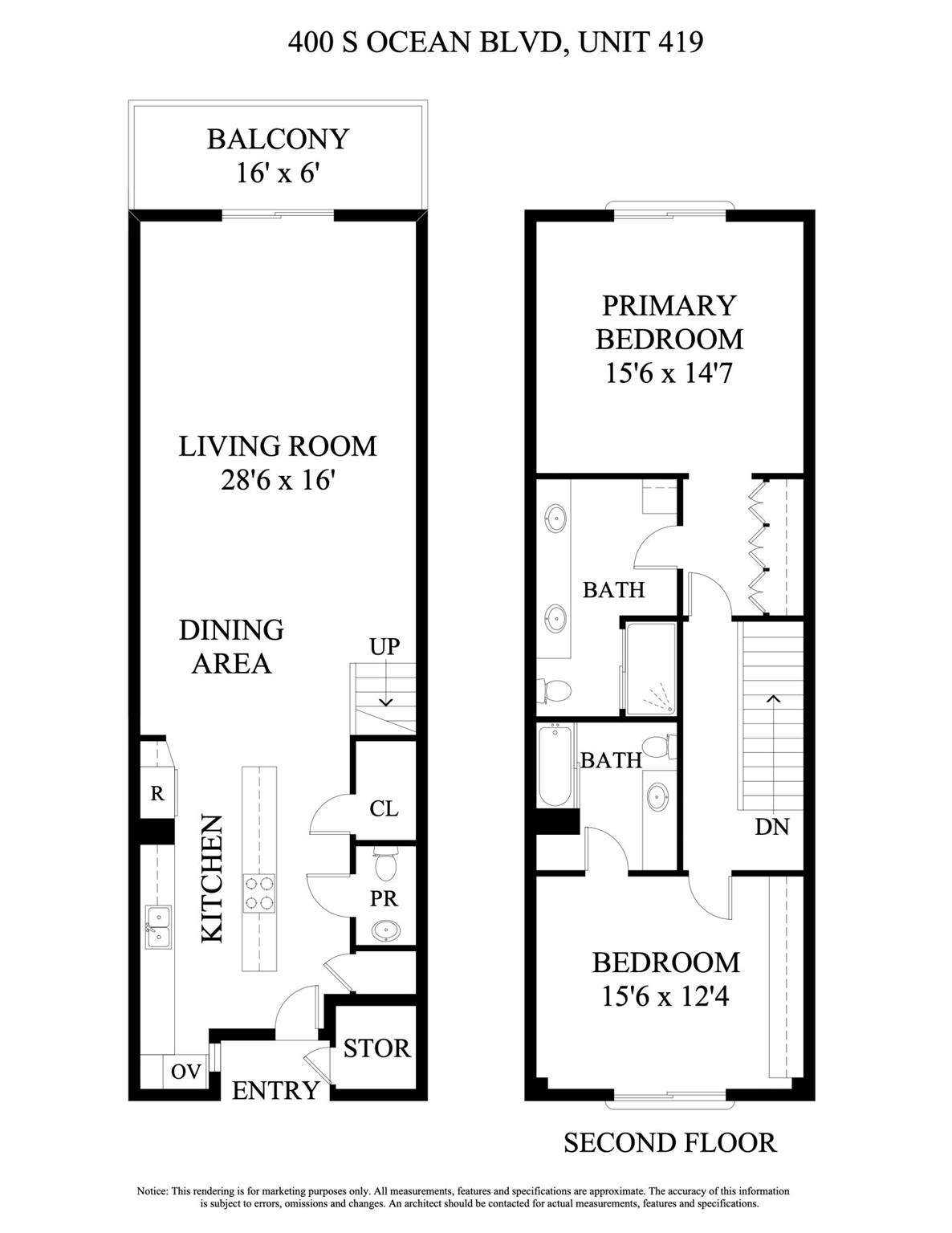 FOUR HUNDRED SO OCEAN BLV - Residential Lease