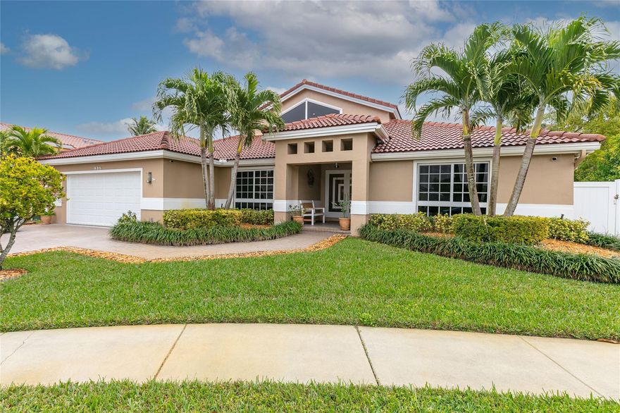 SPECTACULAR DREAM HOME IN WEST PEMBROKE PINES ON A CUL DE SAC!! 4 BEDROOM 2 1/2 BATH HOME WITH POOL, IMPACT WINDOWS & SLIDING GLASS DOORS, NEW AC UINT, BEAUTIFUL UPDATED KITCHEN WITH WOOD CABINETS & GRANITE COUTER TOPS, SPLIT BEDROOM FLOOR PLAN, LARGE MASTER SUITE WITH LUXURIOUS MASTER BATHROOM WITH WHIRLPOOL SPA & CUSTOM CLOSETS, ROOFED AND SCREENED-IN PATIO OVERLOOKING THE VIEW OF THE POOL. ROOF WAS REPLACED IN 2007. A MUST SEE!!