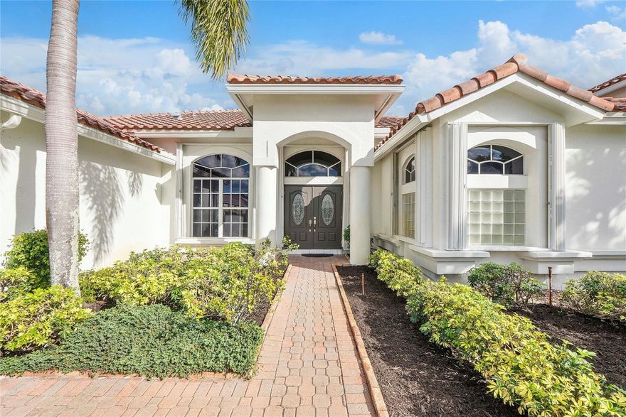 Fabulous location in gated, Lexington Estates of Boca Raton. Manicured community offers exercise paths, sparkling pool, manned security gate- plus Boca's best conveniences and schools.The home is a 3/2 with soaring ceilings, clean updates, 2 car garage, and screened patio with private yard. Primary suite offers two large closets and oversized bathroom with a separate soaking tub. The split floor plan offers you ample space to enjoy this home!NO HOA APPROVAL- only resident registration, pets considered with deposit towards duct cleaning upon vacancy,  home is ready for your enjoyment.