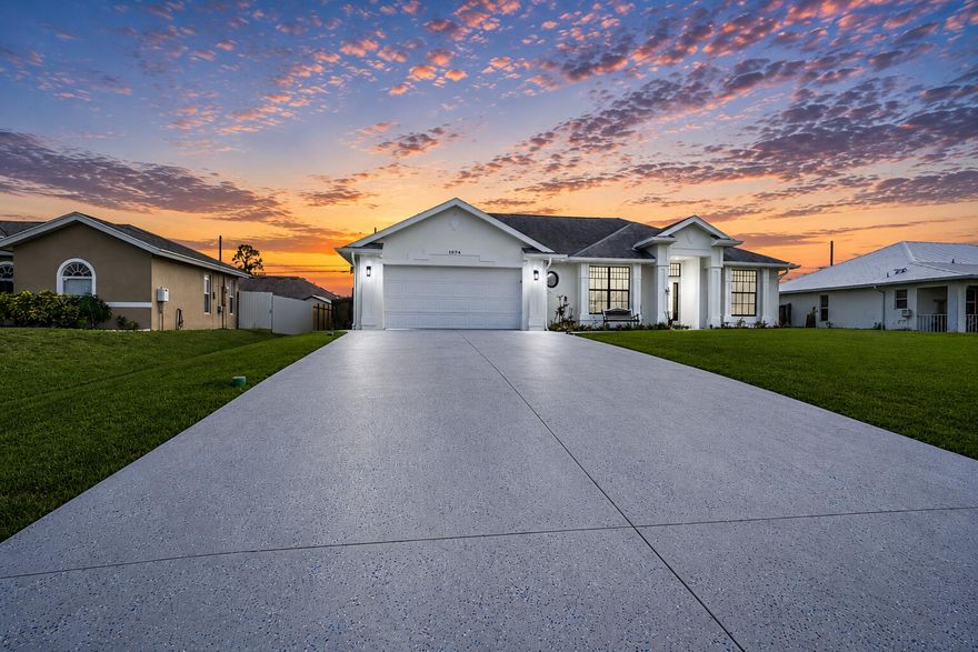 Completely remodeled CBS home featuring 3 bedrooms, 2 bathrooms, and a 2-car garage with an enclosed pool perfect for year-round enjoyment. This beautiful home offers a gourmet kitchen with a large island, stainless steel appliances, upgraded cabinetry, and granite countertops. Elegant porcelain tile flows throughout the entire home, creating a modern and seamless look. Enjoy privacy and outdoor living in the fenced backyard. Conveniently located close to restaurants, shopping, and major highways for an easy commute. This move-in ready home will not last long!