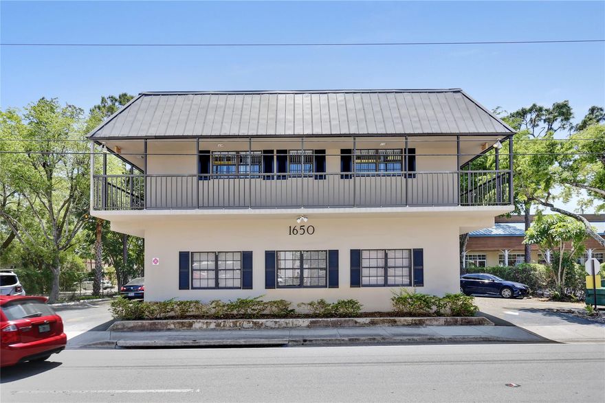 Exceptional investment opportunity in the heart of Wilton Manors, steps from Five Points and minutes from Wilton Drive. Two-story, 10,855 SF professional office building is 90% occupied with wellness-focused tenants including massage therapists, psychologists, and acupuncturists. Recent upgrades include new flat roof (2019), updated electrical panels, new south fence (2025), and fresh asphalt coating and striping (2025). Building offers monument signage, free unassigned parking, and ADA accessibility with elevator. Lease rollover allows repositioning and conversion from gross to net leases for increased returns. Ideal for investors seeking revenue with growth potential or owner-users looking for a prime Wilton Manors location.