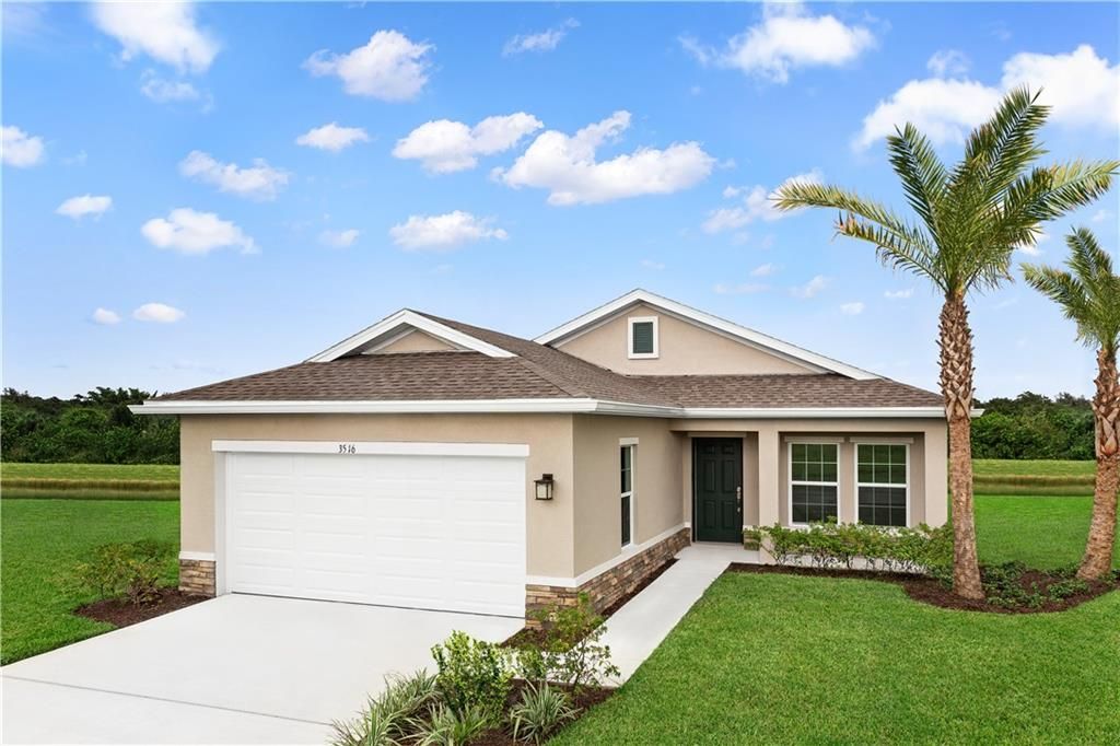 Photo of 3666 SAPPHIRE HOLLOW WAY Way, Fort Pierce, FL 34981 (MLS # F10300982)