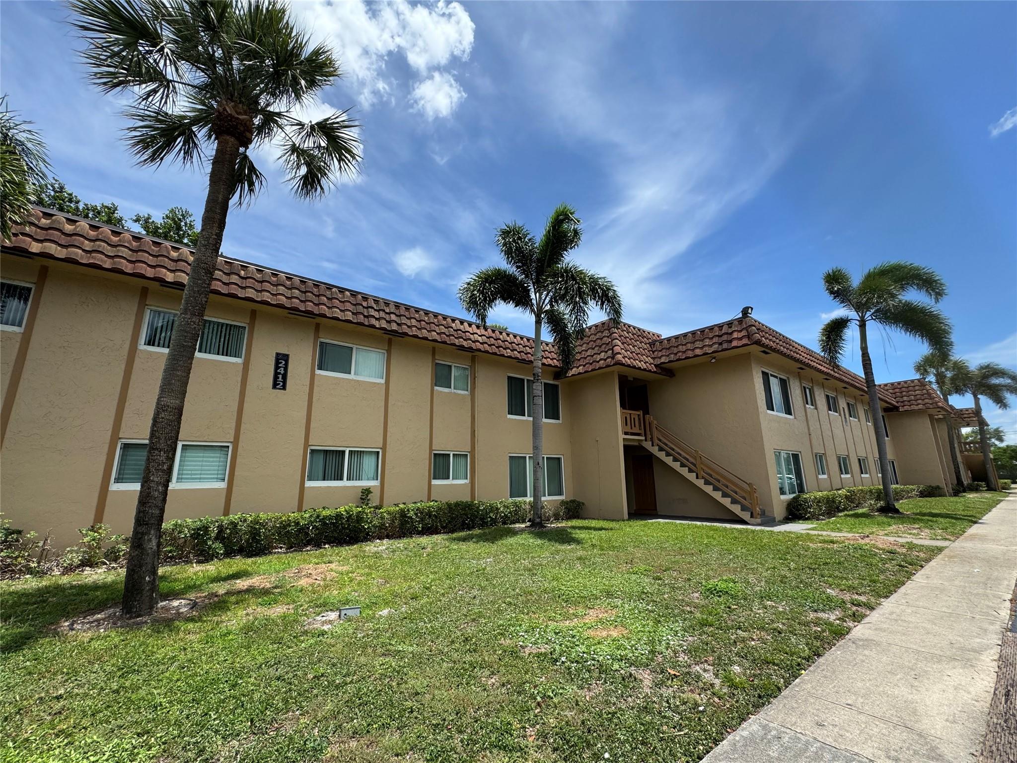 This upgraded 3-bedroom 1.5 bath condo in Fort Lauderdale offers the perfect blend of comfort, convenience, and investment potential. Located in the heart of the city, this unit has impact windows and a peaceful garden view. The kitchen is well-equipped with wood cabinets and sleek granite countertops. With an A/C system installed in 2018. The location is ideal, just off the 411 and close to shopping, dining, and entertainment. The property is also investor-friendly, offering no rental restrictions. Community amenities include three swimming pools, a basketball and racquetball court, barbecue gazebos, and a boardwalk along the canal. The low HOA fee covers water, trash, and sewer. Don't miss this opportunity