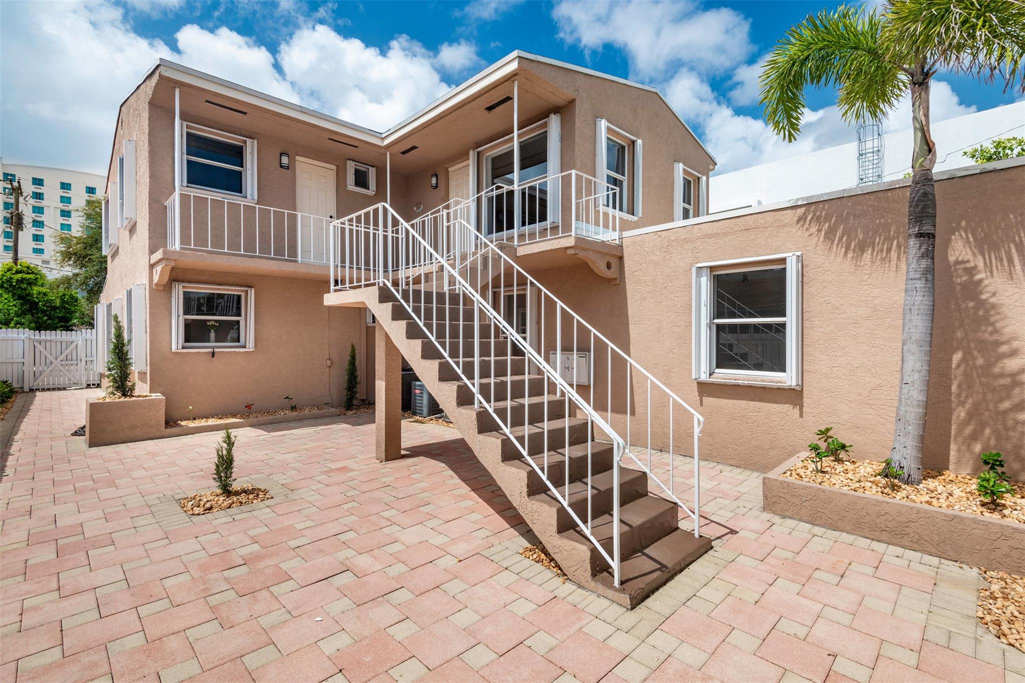 Prime Location!! Newly Updated 4-Plex In The Heart Of Fort Lauderdale — Minutes To Downtown, Las Olas, And World Famous Fort Lauderdale Beach. This Property Offers One Spacious 3-Bedroom, 2-Bath Unit And Three Oversized 1-Bedroom, 1-Bath Units, All Beautifully Updated With Modern Newer Kitchens, Flooring, Paint, And Appliances. Each Unit Has Central A/C, Separate Water Meters, And Accordion Shutters. Outside Features A Private Yard With Courtyard Entrance, On-Site Washer/Dryer Facility And Plenty Of Front And Rear Parking. Prime Location + Strong Rental Demand = Instant Cash Flow. Perfect For Possible Airbnb, Seasonal, Long-Term Rentals, Or Owner Occupants. Property is Currently Vacant Ready For The Perfect Investor, Potential Annual Gross Income $95,000++ This Is A Must See!!!