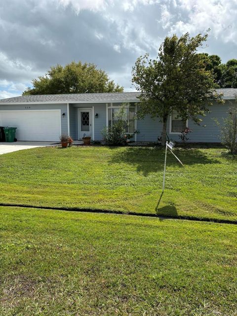 A home in Port St Lucie