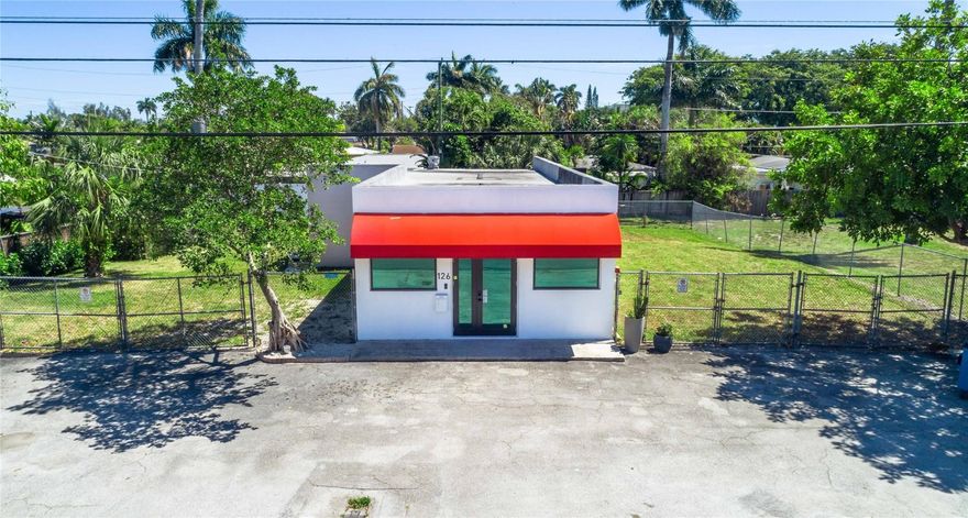 Exceptional Commercial Property with Development Potential: Presenting a recently renovated commercial building situated on a generous lot in a highly desirable Dania Beach location. Located just east of US1, the property offers excellent exposure and connectivity. The interior has been thoughtfully remodeled and is currently utilized as a showroom, showcasing a modern and professional environment. The property's advantageous zoning provides flexibility for various business uses and allows for potential redevelopment of the significant land area. Contact us to schedule a convenient viewing.