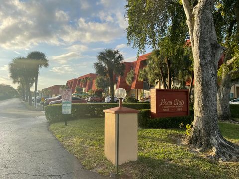 A home in Boca Raton