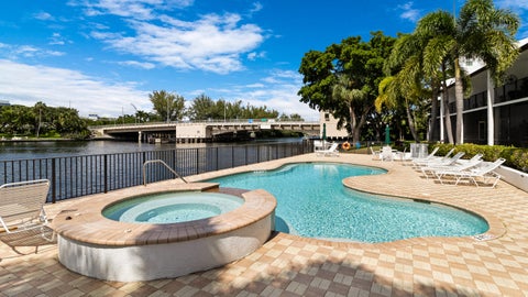 Tiny photo for 1301 N RIVERSIDE Drive #7, Pompano Beach, FL 33062 (MLS # B26090556)