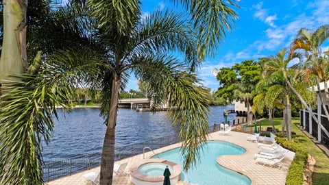 Photo of 1301 N RIVERSIDE Drive #7, Pompano Beach, FL 33062 (MLS # B26090556)