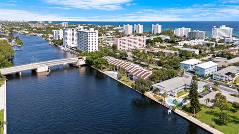 Tiny photo for 1301 N RIVERSIDE Drive #7, Pompano Beach, FL 33062 (MLS # B26090556)