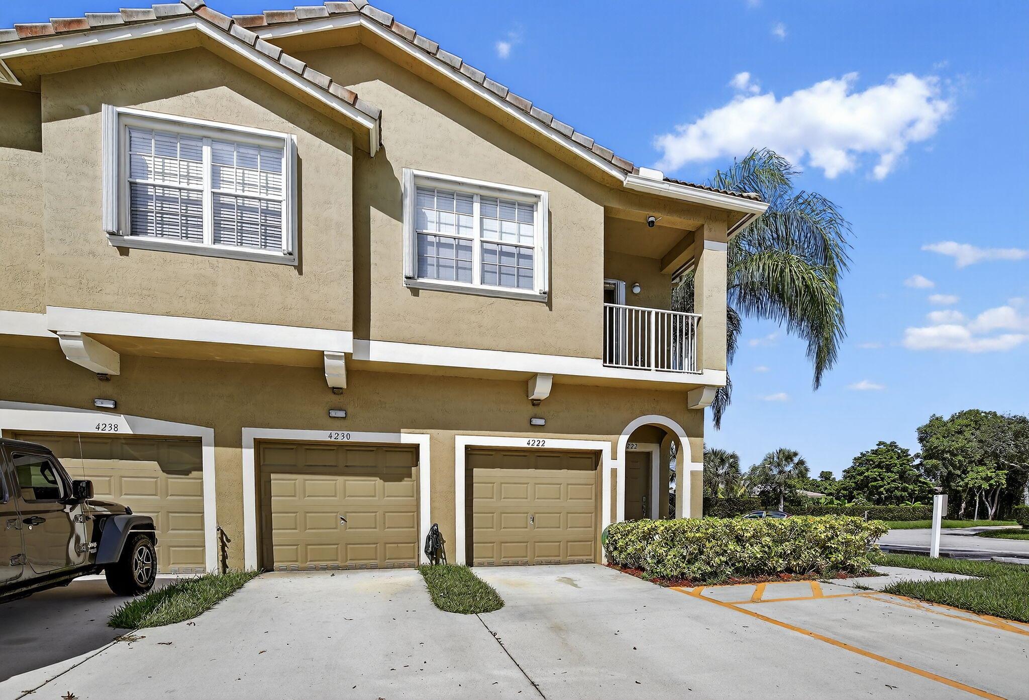 Welcome to this spacious corner-unit villa featuring 3 bedrooms, 2 bathrooms, and a 1-car garage. Enjoy the convenience of all-tile flooring throughout, plenty of natural light, and extra guest parking right outside.Perfectly located near the Turnpike and I-75, this home offers excellent accessibility. Whether you're looking for a primary residence or an investment opportunity, this property is a great choice--no rental restrictions!