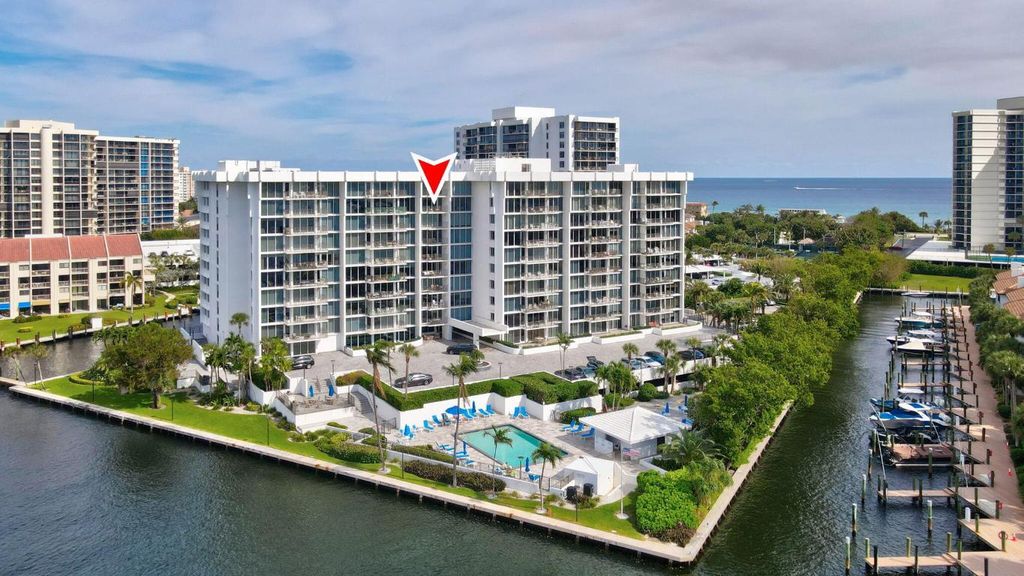 Photo of 4750 S Ocean Boulevard #907, Highland Beach, FL 33487 (MLS # R11102302)