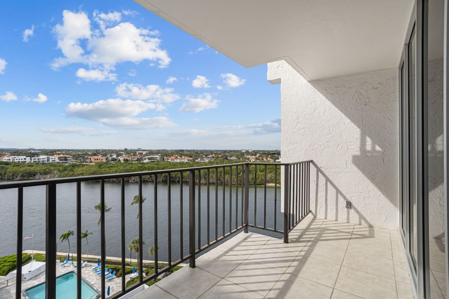 Million-dollar Intracoastal views take center stage in this 1-bed, 1.5-bath condo at Boca Highland Beach Club & Marina. Featuring brand new floor-to-ceiling impact windows and endless potential to make it your own, this unit is located in a building that has just undergone a major restoration—with current assessments paid. Enjoy resort-style living with a private Beach Club offering a heated/chilled beachfront pool and attendants, lighted clay tennis courts, two pools (beachside & Intracoastal), private marina with slips up to 70ft, garage parking, and a 24/7 manned gate. Ideally positioned between Delray Beach and Boca Raton. This is an opportunity to own in a recently restored building where the hard workand the costhas already been covered. An assigned garage space and private storage unit on the same floor add everyday convenience. Residents enjoy a 2-story Beach Club with full-time attendants, catering kitchen, party room, umbrellas, showers, and sundeck. Additional amenities include a modern gym, library, card rooms, and lighted clay tennis courts. The private marina accommodates vessels up to 70 feet. Laundry facilities on each floor. Boca Highland is a gated waterfront community in Highland Beach, nestled between Boca Raton and Delray Beach's Atlantic Ave. With the major capital improvements behind you and million-dollar water views ahead, this is a smart buy with lasting lifestyle value.