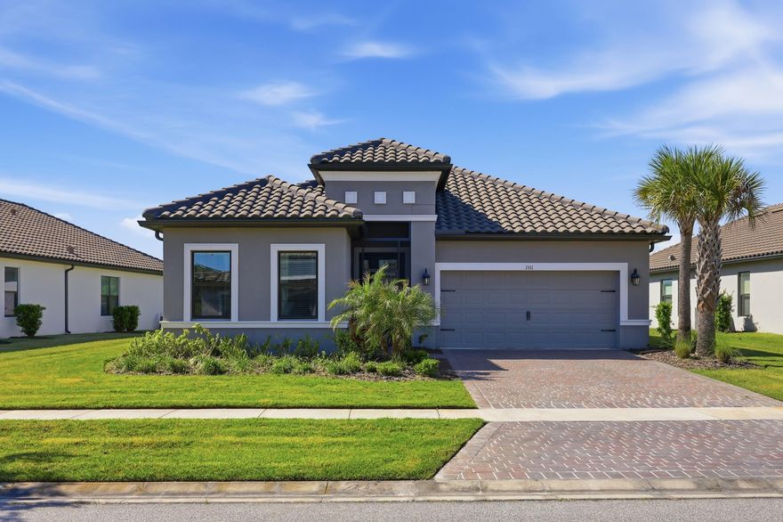 Bright and beautifully maintained 2021-built home featuring 4 spacious bedrooms in the most sought out community, Bellalago! Tile flooring throughout, offering a clean, modern feel. The open layout flows seamlessly to an extended paver lanai with a screened patio—perfect for relaxing or entertaining. Large walk-in pantry, coffee bar, laundry room is a must see!  Enjoy well-kept landscaping and move-in-ready condition. Located in a resort-style gated community with guard, offering two expansive 7,000 sq ft clubhouses, multiple pools including a water park and spa, fitness centers, tennis and basketball courts, a waterfront restaurant, and boat access to Lake Tohopekaliga. Community also features a K-8 academy and a scenic 5-mile trail, right through your backyard that the HOA maintenance