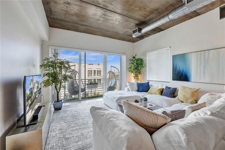 Live in Hot, Hot Downtown Delray Beach in the highly sought after Mark Downtown! Walk to trendy shops, restaurants, bars AND the beach! You've just found the perfect pied-a-terre to live the good life in S. Florida's hottest locale! Not only is this the ideal location, but this oversized one bed, one bath offers stunning modern finishes including waterfall granite countertops, contemporary furnishings, dramatic vaulted ceilings, two balconies and your own covered parking spot. Only 1.5 blocks to Atlantic Avenue's fine dining, shopping, entertainment and the best Florida beaches. Don't miss this one! It will not last! Non smokers only. Building states no pets. Offered mostly furnished and turnkey for an annual rental. Available starting 1/23/26 Seasonal 3 month min rent is $5250/M/ +13% tax