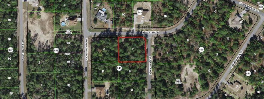 Build your brand new home on this oversized .63 acre corner homesite.