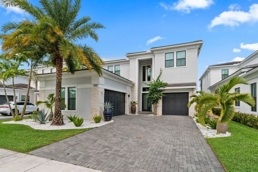 Welcome to luxury lakefront living in the gated Artistry community! This stunning 5BR/5BA home with a 3-car garage offers elegance and comfort throughout. The first-floor owner's suite features double vanities, a large shower, and a spacious walk-in closet. A flexible den or 6th BR and full bath add convenience downstairs. Upstairs boasts a large loft plus 3 en-suite bedrooms for privacy and comfort. Enjoy resort-style amenities including a modern clubhouse, fitness center, basketball court, resort pool, and scenic walking trails. With 24-hour security and A-rated schools nearby, this home blends upscale living, peace of mind, and an exceptional location. Welcome home to Artistry!