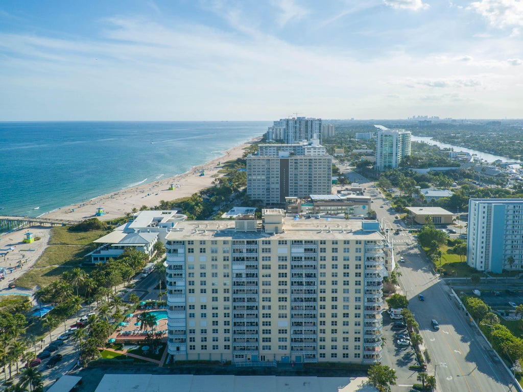 Photo of 305 N POMPANO BEACH Boulevard #707, Pompano Beach, FL 33062 (MLS # B26075679)