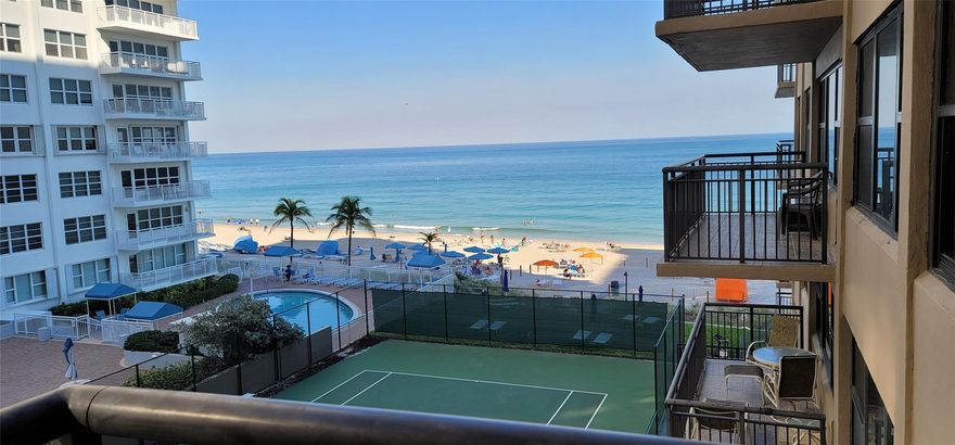 Eight month rental available in late April through December.  This is a beautiful, updated unit with an incredible view of the ocean.  Balcony faces northeast for views of the ocean from the living room and bedroom.  The master bath has been updated as well as the open kitchen.  Assigned garage parking.  Building is currently undergoing concrete restoration and the balcony is unavailable.  Should the restoration impact the interior of the unit during the lease time period, the list price will be $1600/month or the tenant will be given the option to cancel the lease.