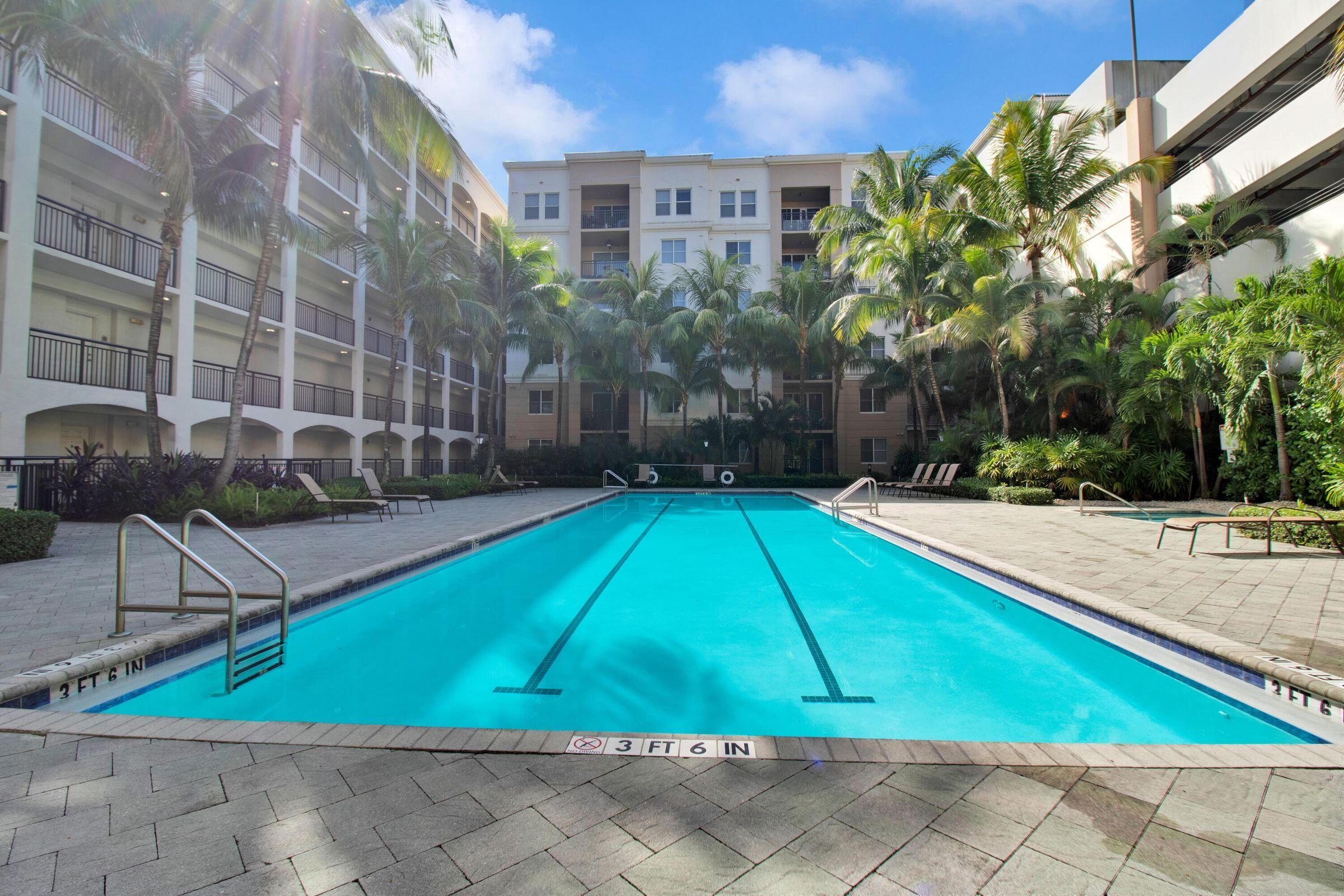 Live Where Lifestyle Meets Location!Discover this bright, spacious 2 bedroom, 2 bath condo in the highly sought-after Vizcaya Lakes at Renaissance Commons, a gated community with a secure, gated garage offering peace of mind and convenience in the heart of Boynton Beach. Walk to trendy restaurants, boutique shops, and cafes, or take a short drive to the beach for a perfect day in the sun.Inside, you'll love:A stylish kitchen with granite countertops & stainless steel appliancesFull-size washer & dryer for your convenienceHurricane impact windows & doors for safety and comfortTwo assigned, covered garage parking spaces in a secure, gated garageWater, basic cable, and internet included in rent