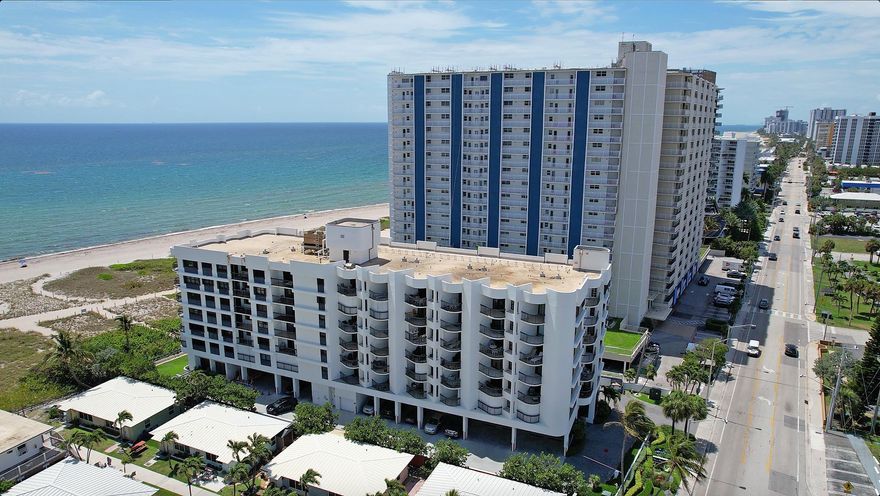 Experience coastal luxury in this beautifully remodeled 2-bedroom, 2-bath residence offering 1,735 sq ft of bright, open living space. Modern finishes flow throughout, while two private patios off the living room and primary suite showcase stunning ocean and city views.Located in the exclusive boutique community of Sea Point in Pompano Beach, this intimate oceanfront building features just 31 private residences, creating a quiet, peaceful atmosphere. Enjoy a light-filled layout designed for relaxed beachfront living. The well-maintained building offers secure underground parking, impact windows, and direct access to a wide private beach. The association is financially strong, with solid reserves and no pending assessments—adding confidence and value for buyers. A rare opportunity