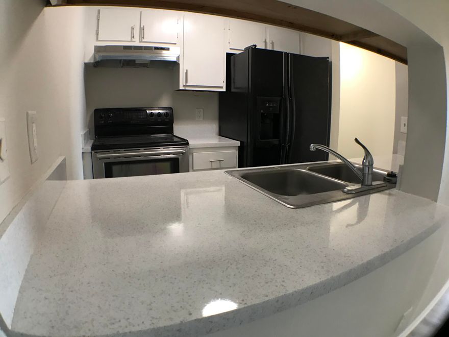 Quite 1st Floor 2/Bedroom 2/Bath Apartment. with West Afternoon views. Nice size master bedroom. Living area entry way concept. Recently remodeled, grey look floor's, all tiled bathrooms, recently painted. Own washer and dryer located on patio storage door. Tenant pays electric, water cable and Internet. Small pets only. Community Offers Pool and tennis area. Centrally located in WPB.  Professionally managed community. Two assigned parking spaces as D-108. Ideal Landlords.