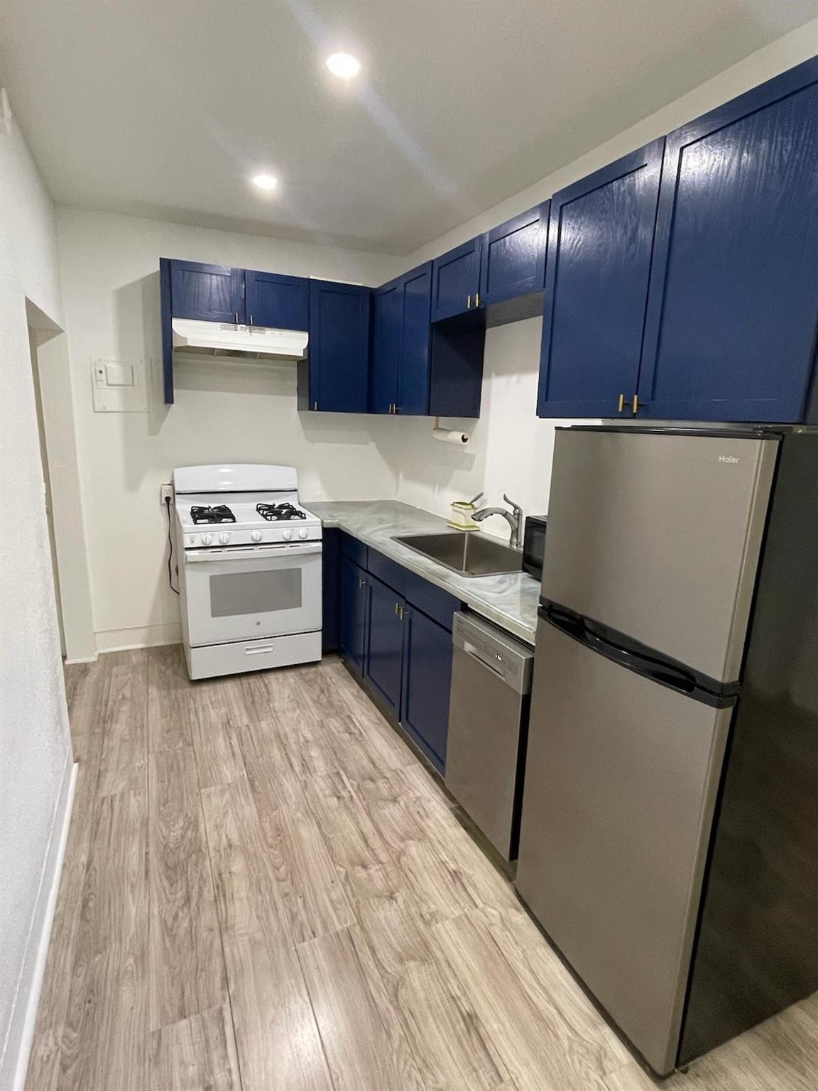 Charming 1/1 single-family home in Fort Pierce, St. Lucie County! This impeccably maintained 812 SF residence sits on a generous 6,325 SF lot. Features include a gas stove, gas water heater, gas dryer, dishwasher, and a spacious living & separate dining room. The roomy bedroom boasts a walk-in closet and a beautifully updated bathroom. Enjoy the convenience of a laundry room and the tranquility of a quiet residential neighborhood. Relax or entertain in the spacious patio—perfect for summer fun or cozy winter nights around a firepit! A true gem—schedule your showing today!
