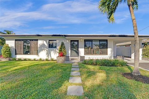 A home in Wilton Manors