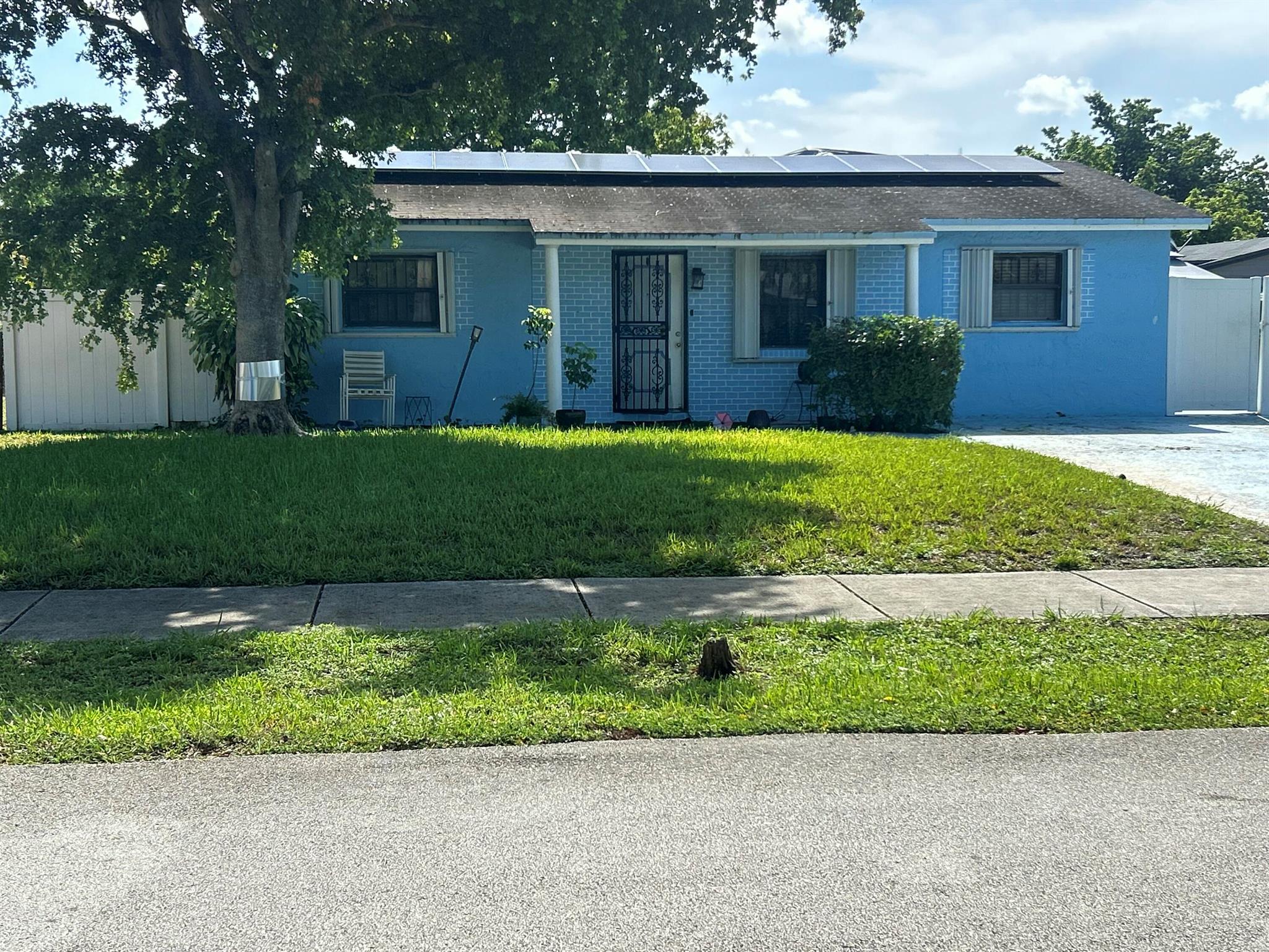 Cash Only! Probate finalized, clear title. Fixer-upper opportunity in Rock Island. 4-bed, 2-bath, 1,640 sqft single family home on 6,400 sqft lot. concrete/stucco construction, shingle roof. Features paid off solar panels and sprinkler system (condition TBD) Sold As-Is. Ideal for investors or renovators. Family packing, scheduled showings to view interior. Close to NW 27th Ave and Sunrise Blvd. Schedule showing today!