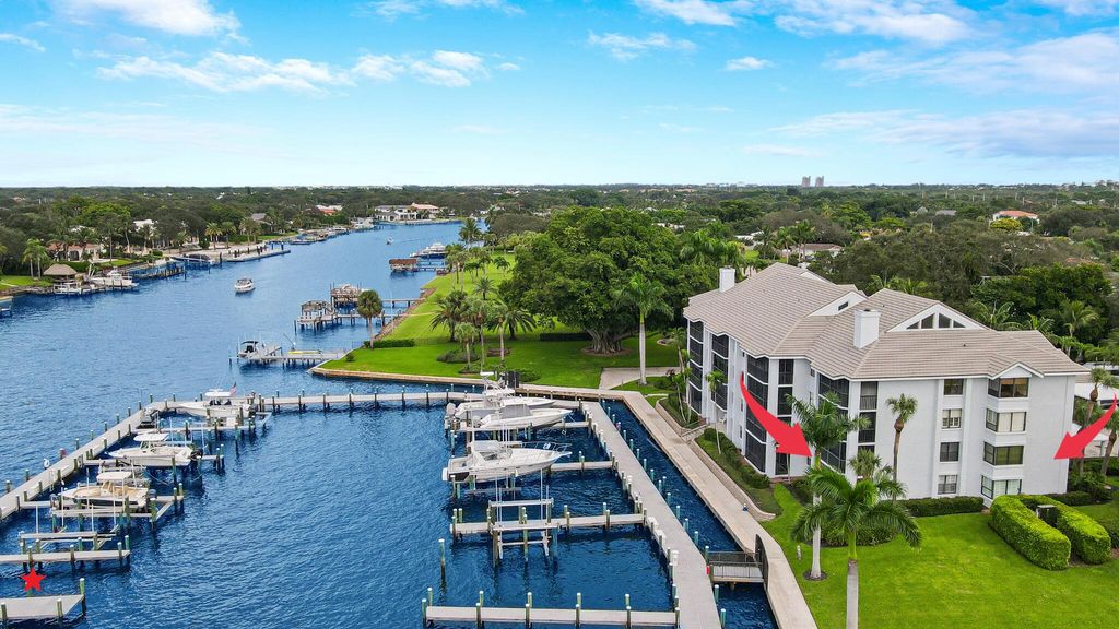 Photo of 521 Bay Colony Drive N #And Slip 19, Juno Beach, FL 33408 (MLS # R10923982)