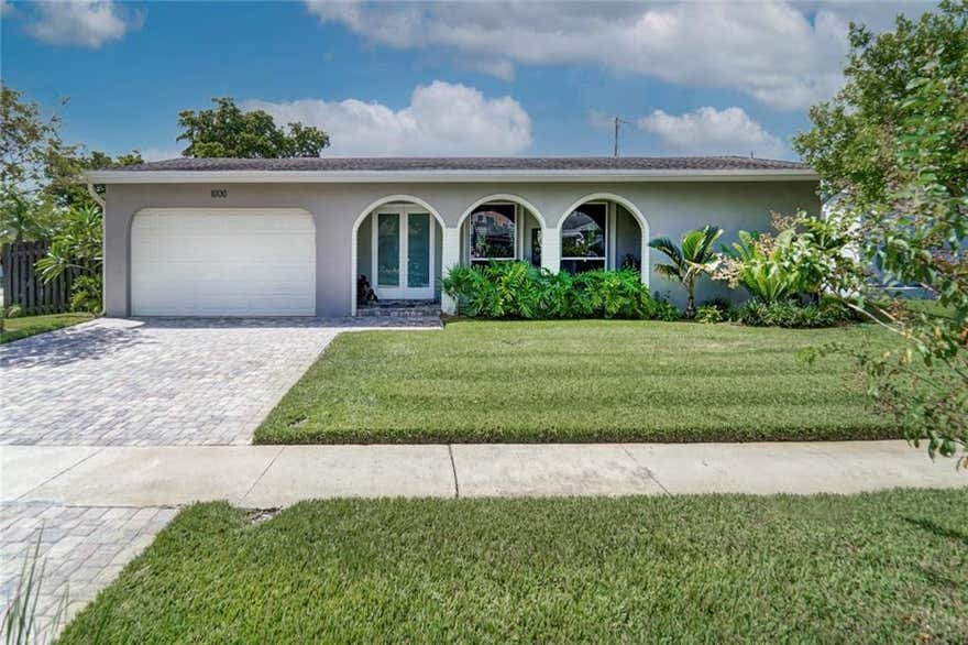 Welcome home!  This immaculate, bright and spacious 4/2 is centrally located in Sunrise Golf Village.  Just a short 11 mile drive to the beautiful beaches of Fort Lauderdale, this home sits on a conveniently located corner lot close to all major highways, shopping, dining and the BB&T center.This gem has it all!  From beautifully manicured landscaping, to your elegant outdoor oasis.  You won’t want to wait to invite your guests to enjoy your newly resurfaced pool equipped with a brand new Hayward salt water pool system and LED color changing lighting illuminating the pool and its’ waterfall.For more details on all of the upgrades and features, please see the attachment sheet of the listing.