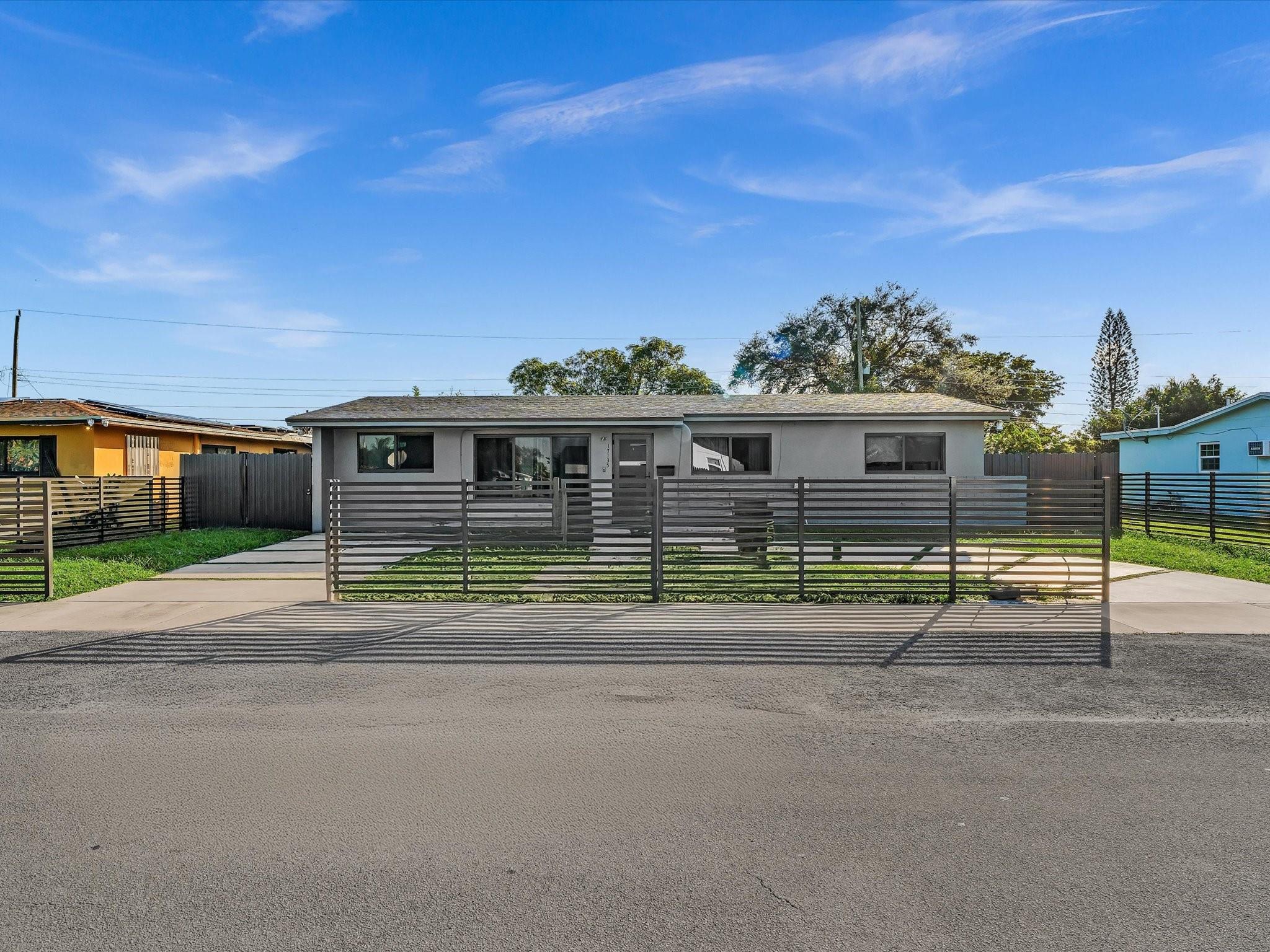 Peaceful paradise in the beautiful city of Miami Gardens. This home features 4 bedrooms and 2 bathrooms. Home was recently remodeled with a host of upgrades. The home comes equipped with a new roof, high impact windows, and a new custom driveway. Centrally located in the heart of Miami Gardens, surrounded by A schools, and all major transportation vessels. 10 minutes away from HardRock stadium, F1 racing, and the Miami Open. This home is a MUST SEE and won't last.